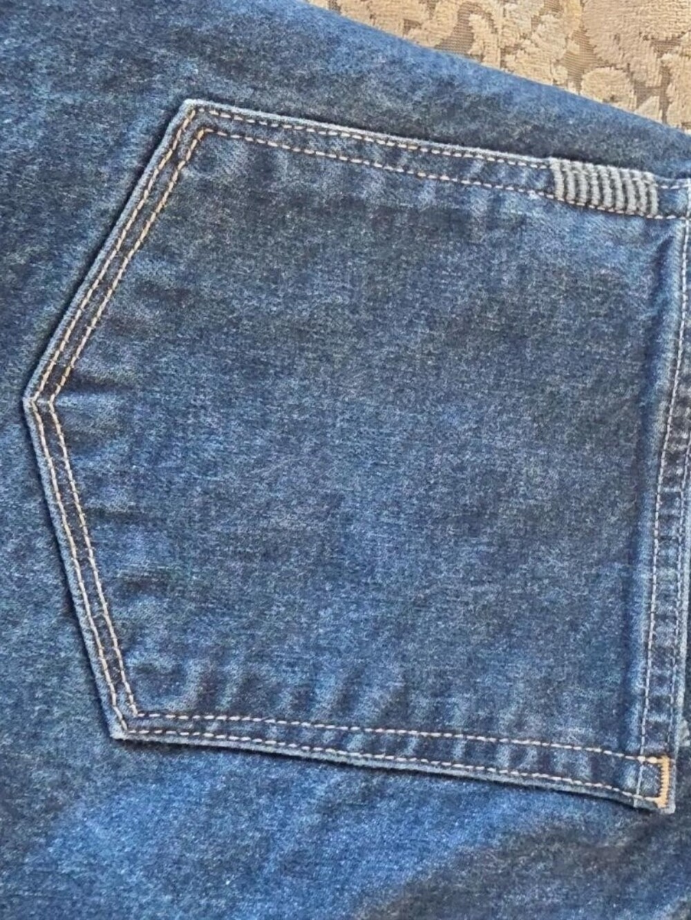 PAIGE Sasha Ankle Jeans Size 30 Dark Wash High Rise Wide Leg Cuffed Stretch - Picture 6 of 8